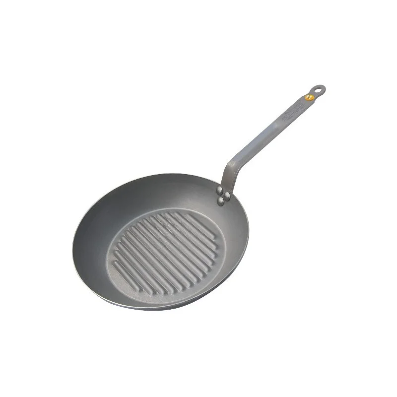 Poêle grill ronde De Buyer 26 cm