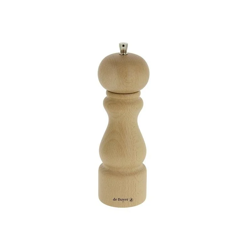 Moulin à poivre De Buyer Rumba 20cm hêtre naturel