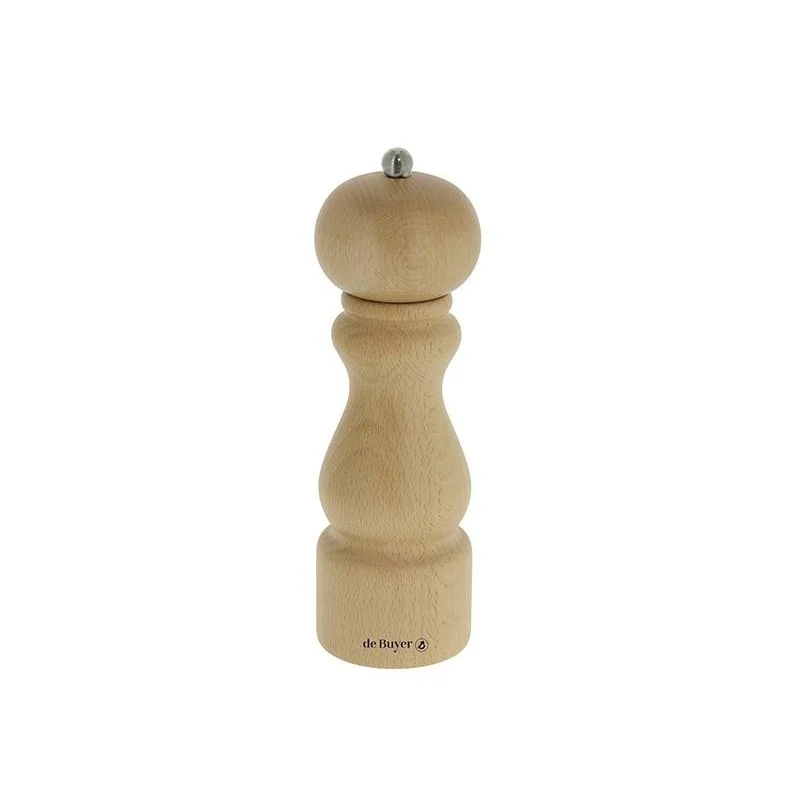 Moulin à épices De Buyer Rumba 20cm hêtre naturel