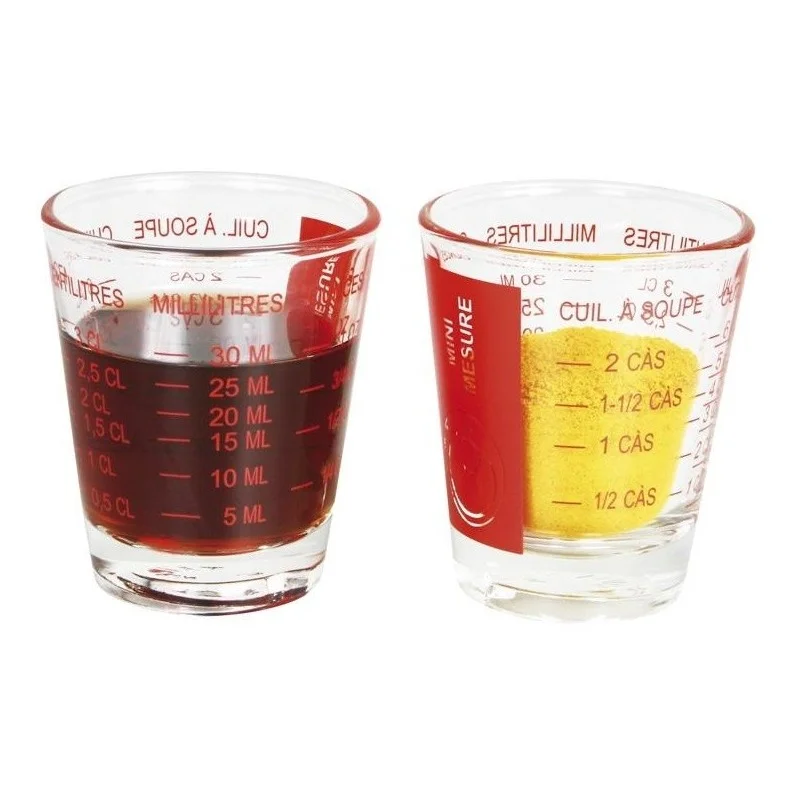 Mini verre doseur 5 à 35ml