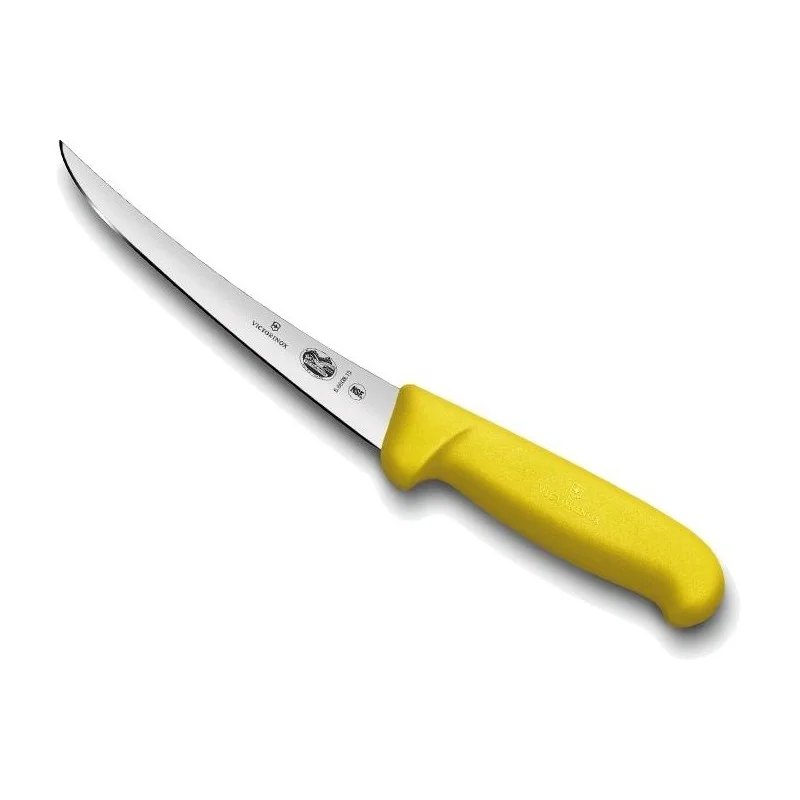 Couteau à désosser "VICTORINOX" manche en fibrox jaune