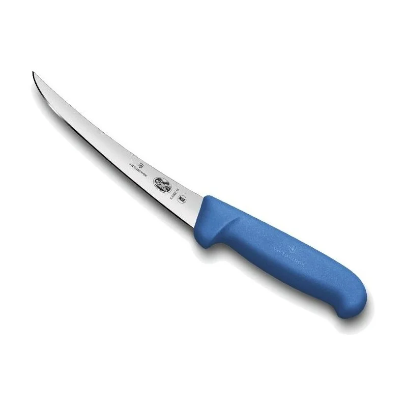 Couteau à désosser "VICTORINOX" manche en fibrox bleu