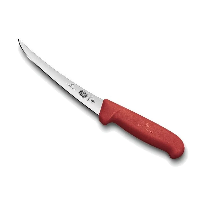 Couteau à désosser "VICTORINOX" manche en fibrox rouge